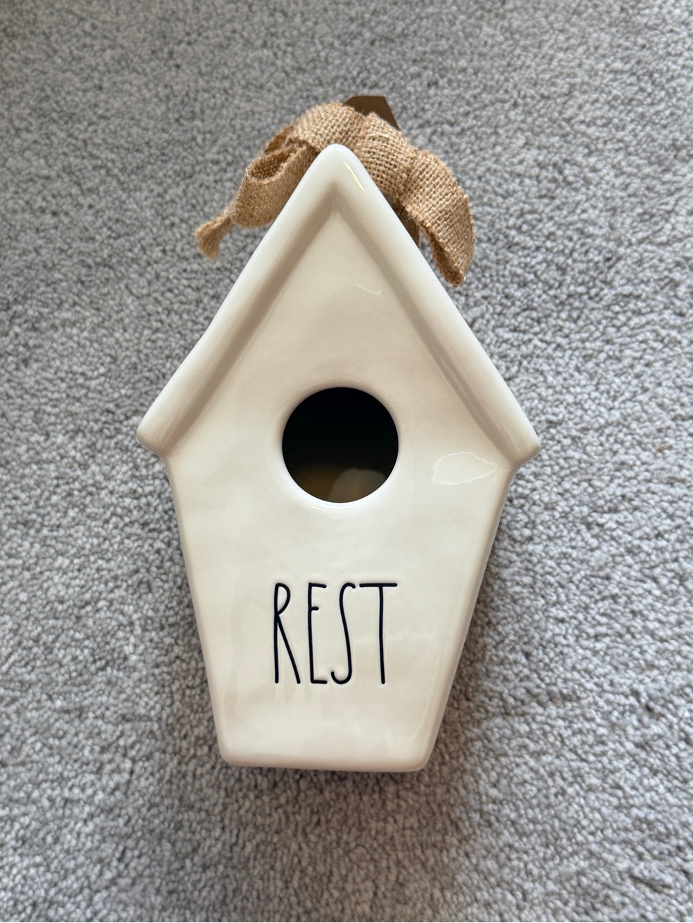 Rae Dunn REST Birdhouse